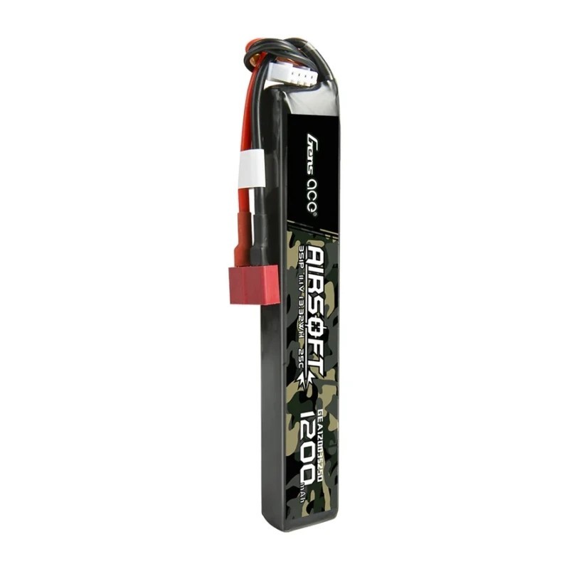 Batteria LiPo 11.1v 1200mAh 25c SINGOLA - Gens ACE