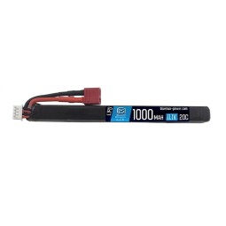 Single LiPo 11.1v 1000mAh 20c Battery - BLUEMAX