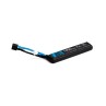 Batteria LiPo 7.4v 1100mAh 25c SINGOLA - TITAN