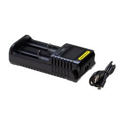 Caricabatterie dual slot UM2 - NITECORE