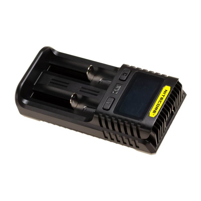 Caricabatterie Nitecore UM2 Dual Slot (LCD, QC 2.0) | M Tactical