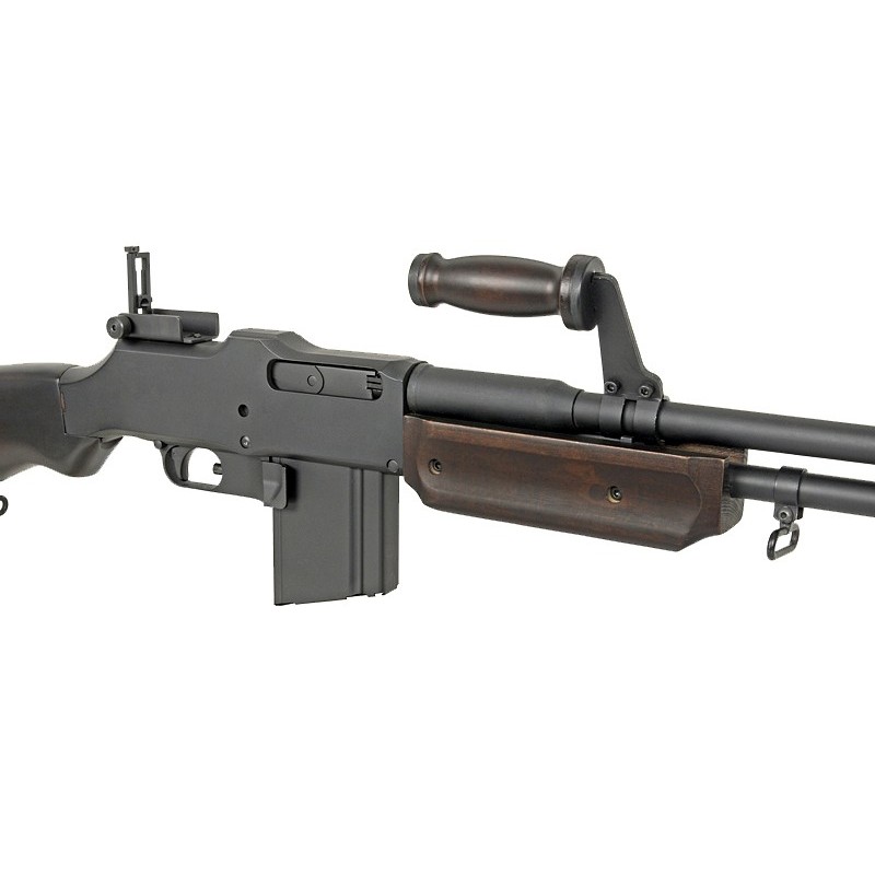 Mitragliatrice aeg M1918A2 BAR legno vero - S&T