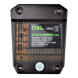 AEG PRO 15W Charger with Display (LiPo/NiMH) | FUEL RC