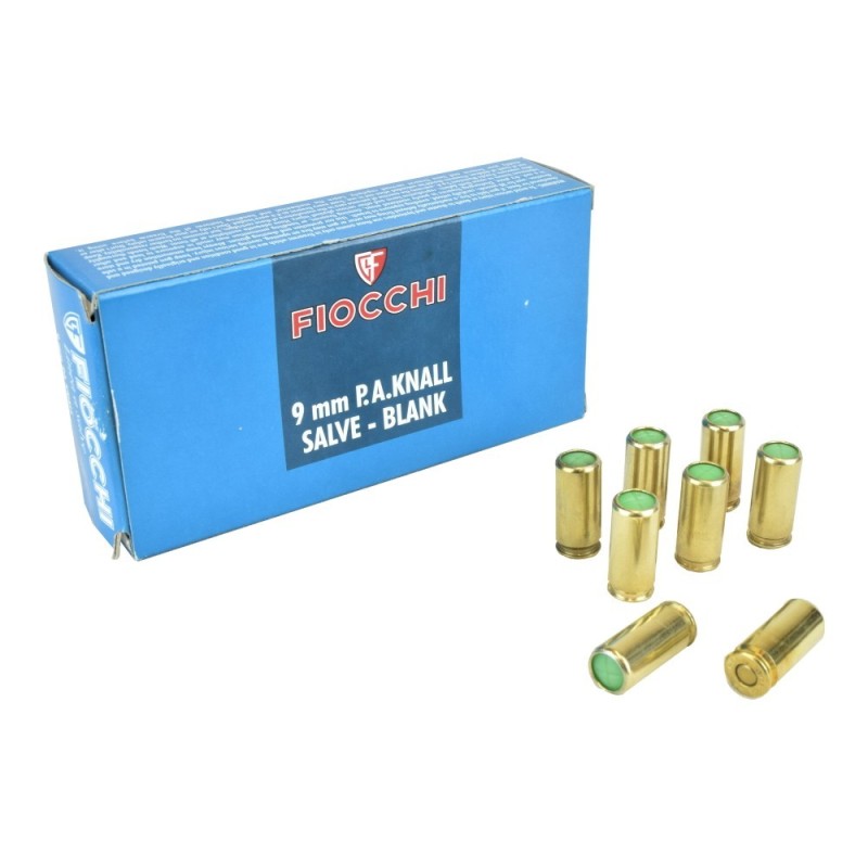 Scatola 50 colpi a Salve 9mm P.A.K. - Fiocchi