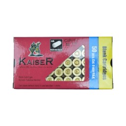 Scatola 50 colpi a Salve 9mm P.A.K. - KAISER