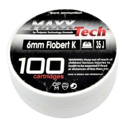 Barattolo 100 colpi a Salve 6mm FLOBERT K - MAXX TECH