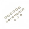 Set 60 Spessori INOX 3mm per Gearbox (Incisi al Laser) | RetroArms