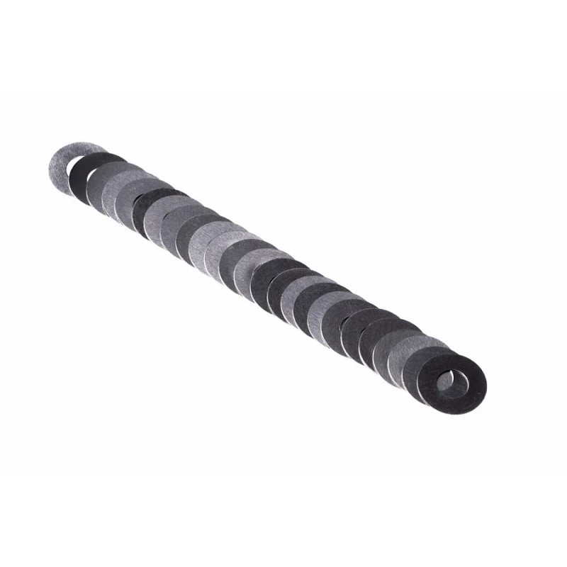 Set 25 Spessori 0.05mm per Asse 4mm | Ricambi RetroArms