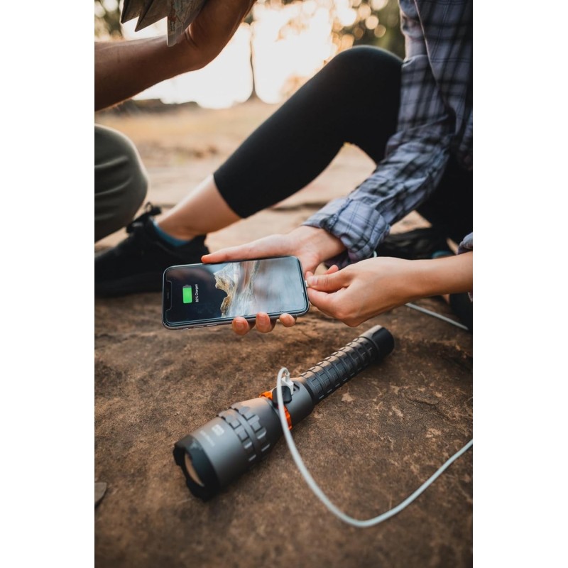 Torcia NEBO DAVINCI 8000 Lumens | Ricaricabile con Power Bank