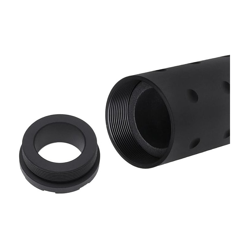 Silenziatore PUNTINATO 14mm CCW 110mm - SLONG AIRSOFT