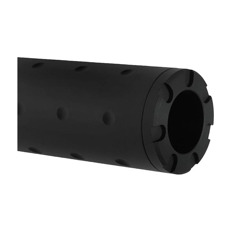 Silenziatore PUNTINATO 14mm CCW 110mm - SLONG AIRSOFT