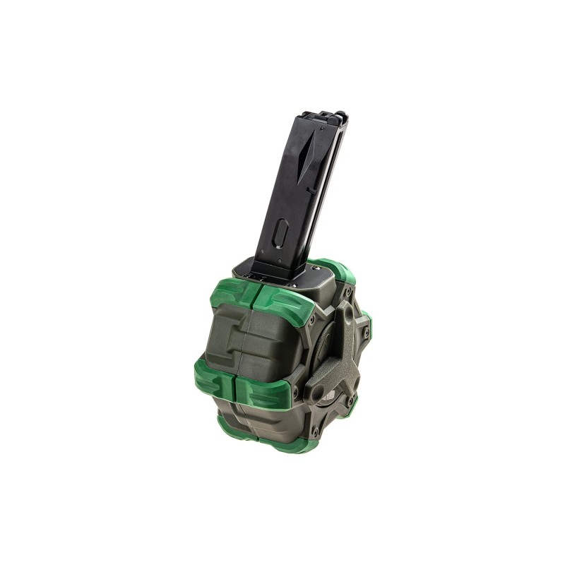Caricatore a Tamburo WE M92 Green Gas (350bb) | Drum Mag