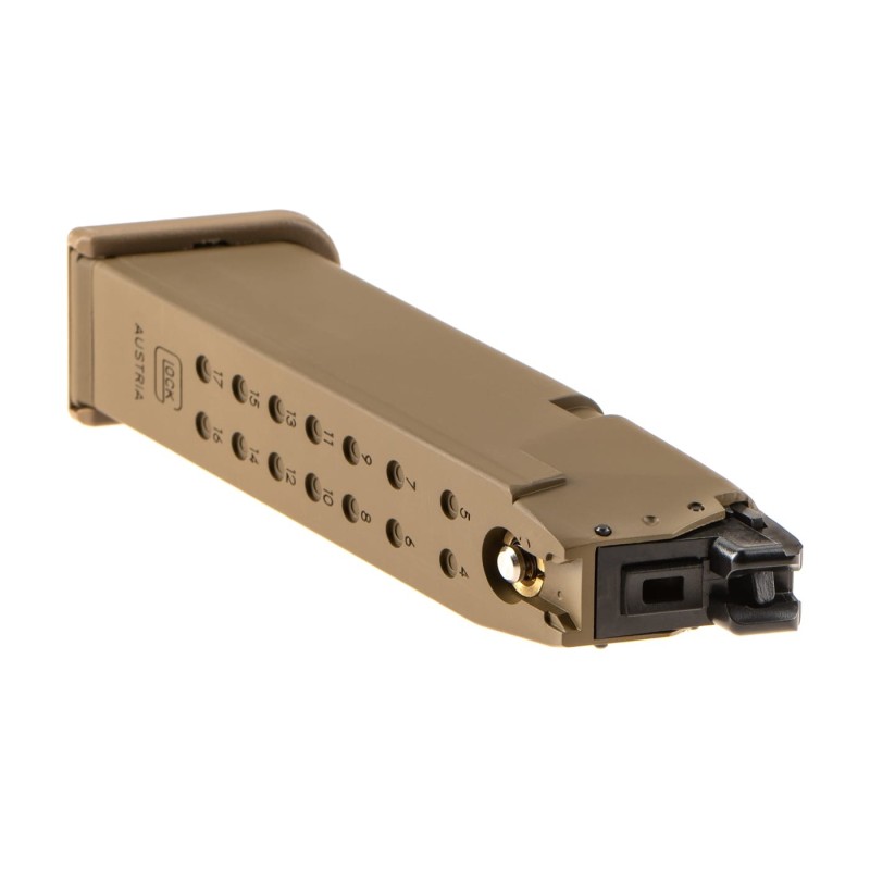 Caricatore Originale GLOCK 19X Green Gas (22bb) | TAN VFC