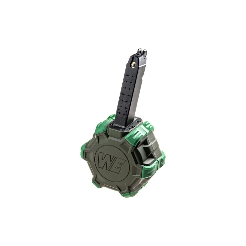 DRUM Magazine for G17 Series 350bb Green Gas - WE