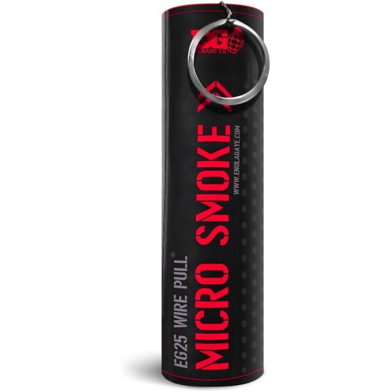 MICRO Wire Pull Smoke Grenade EG25 30 seconds - Enola Gaye