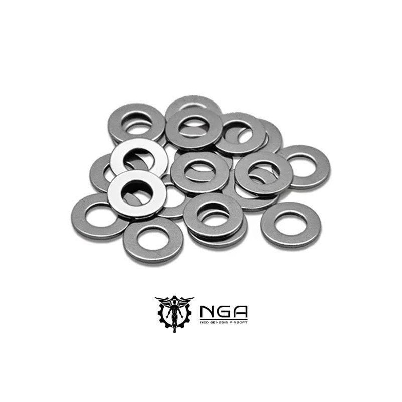 Set of 20 Shims 0.15mm Diameter 3mm - NGA