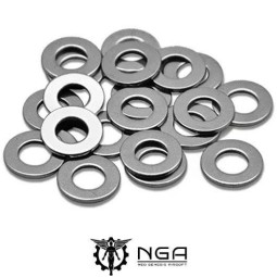 Set 20 spessori 0.50mm diametro 3mm - NGA