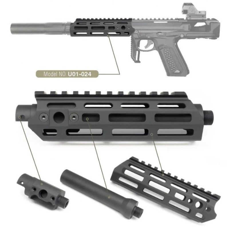6-Inch M-LOK SMG Front Kit for AAP01 - Action Army