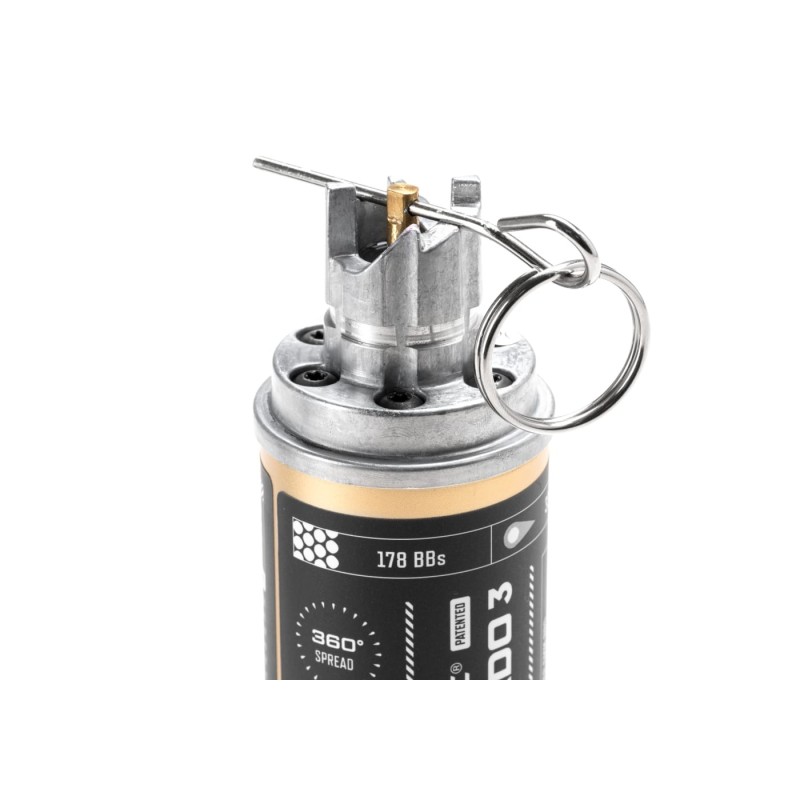 Granata a gas con timer regolabile TORNADO 3 - Krytac