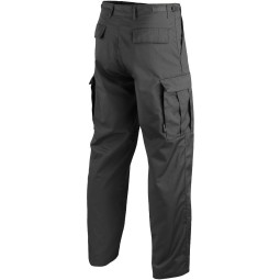 RANGER BDU RipStop Tactical Pants Mil-Tec | 100% Black Cotton