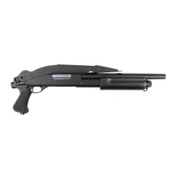 M870 Style Spring Powered Shotgun TOP FOLDING Full Metal - CYMA