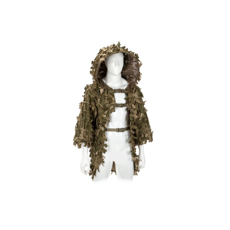 BASE per GHILLIE con Foglie Invader Gear | Bolero e Mantello