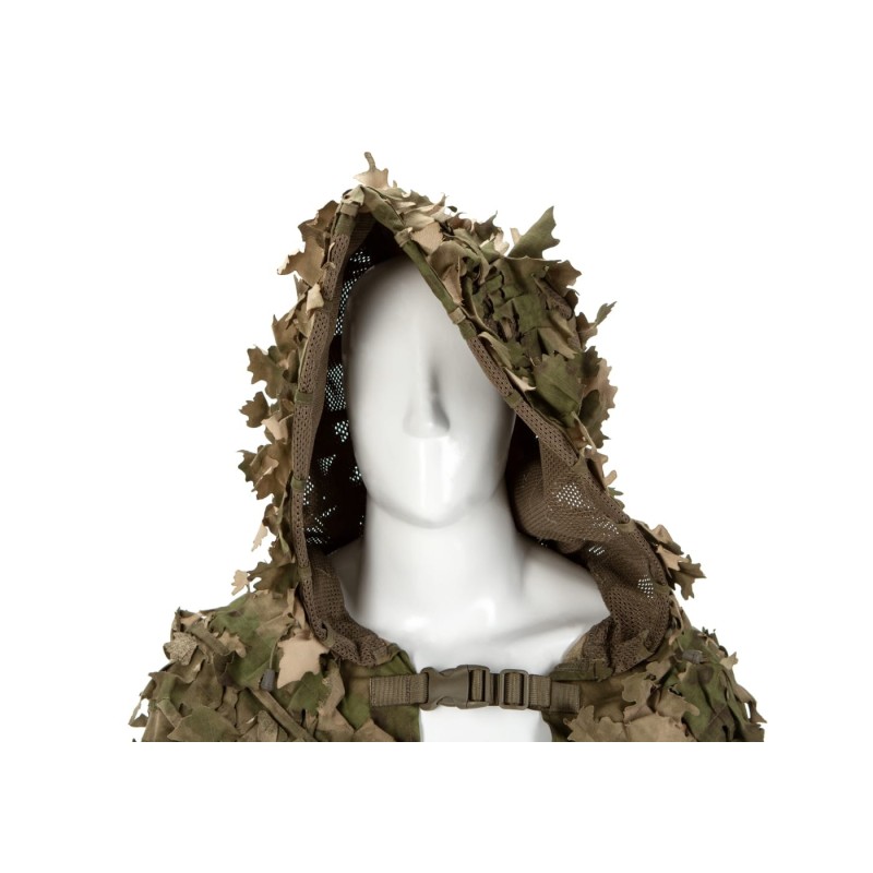 BASE per GHILLIE con Foglie Invader Gear | Bolero e Mantello