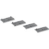 SET 4 Mounts Red Dot per GLOCK MOS Umarex | Docter, Trijicon