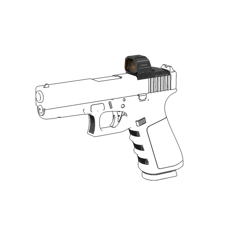 Mini Red Dot FRENZY SDM per GLOCK MOS | Vector Optics