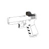 Mini Red Dot FRENZY SDM per GLOCK MOS | Vector Optics