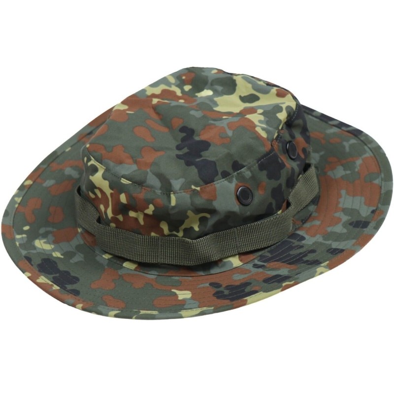 Cappello Boonie Jungle Antipioggia Mil-Tec | Trilaminato Flecktarn