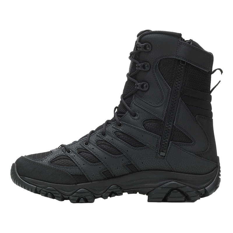 Anfibi Merrell MOAB 3 Tactical 8" Zip WP | Neri con Zip