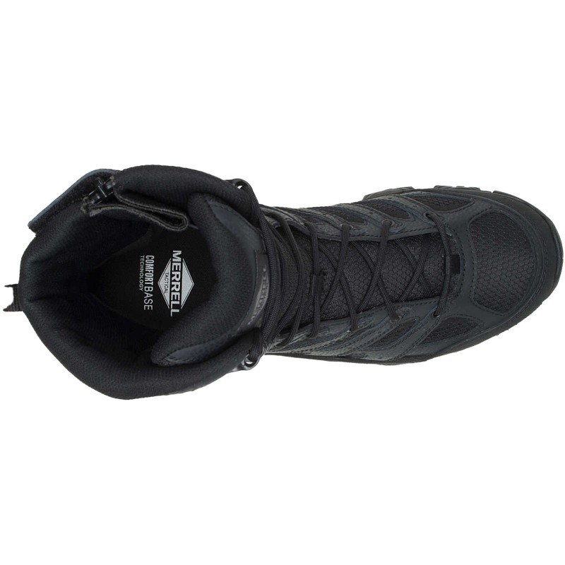 Merrell MOAB 3 Tactical 8" Zip WP Boots | Black with Zip