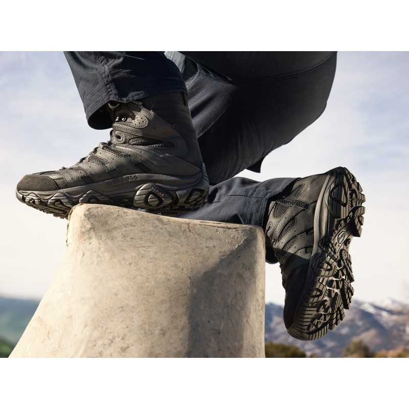 Anfibi Merrell MOAB 3 Tactical 8" Zip WP | Neri con Zip