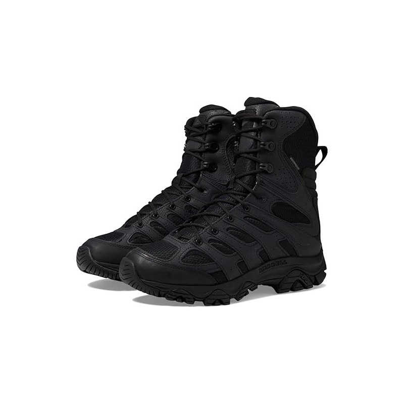 Merrell MOAB 3 Tactical 8" Zip WP Boots | Black with Zip