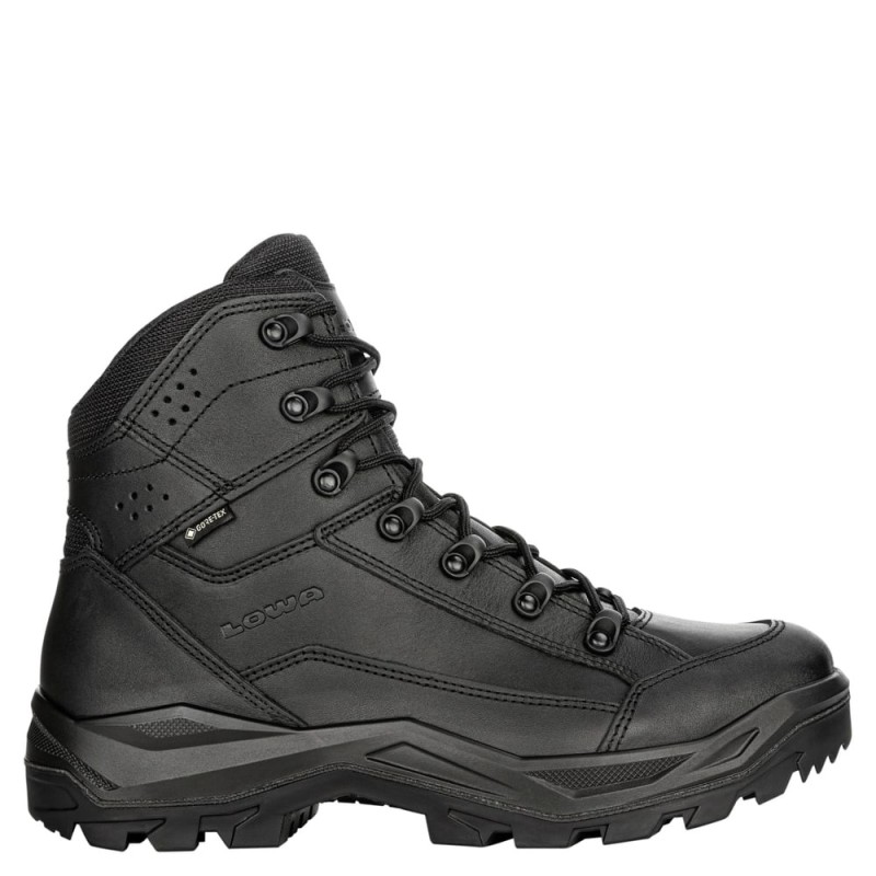 LOWA Renegade II GTX MID TF Boots | Certified Black Leather