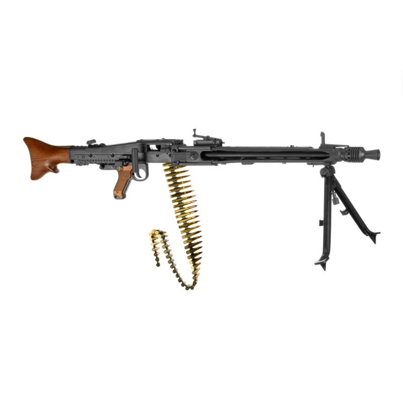 G&G GMG42 (MG42) Airsoft Machine Gun | Full Metal and Wood