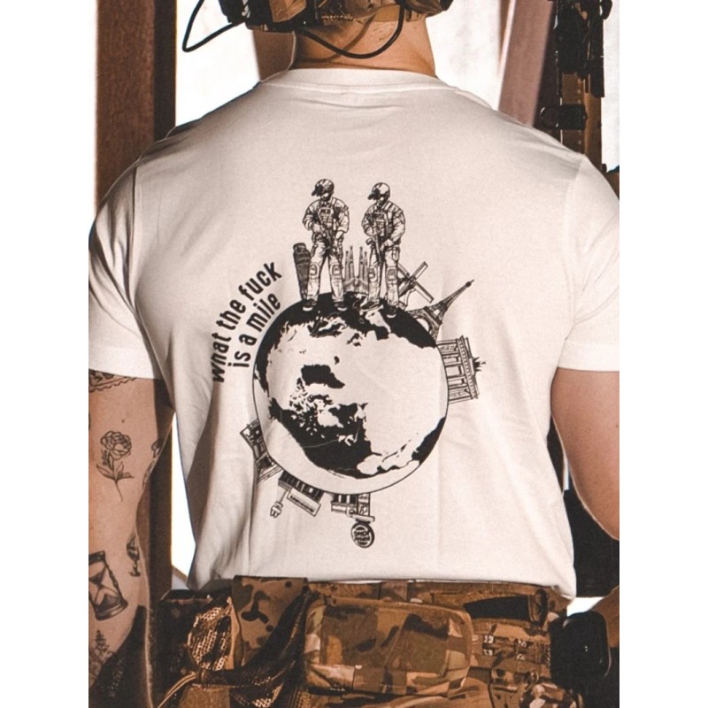 WTF IS A MILE The Trace T-Shirt | 200gsm Airsoft Tee