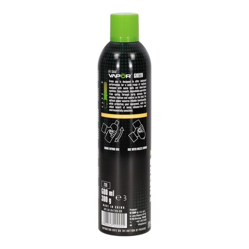 Green Gas VAPOR™ GREEN Estivo 145 PSI 600ml | Specna Arms