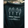 Felpa con cappuccio GROUP THERAPY - The Trace
