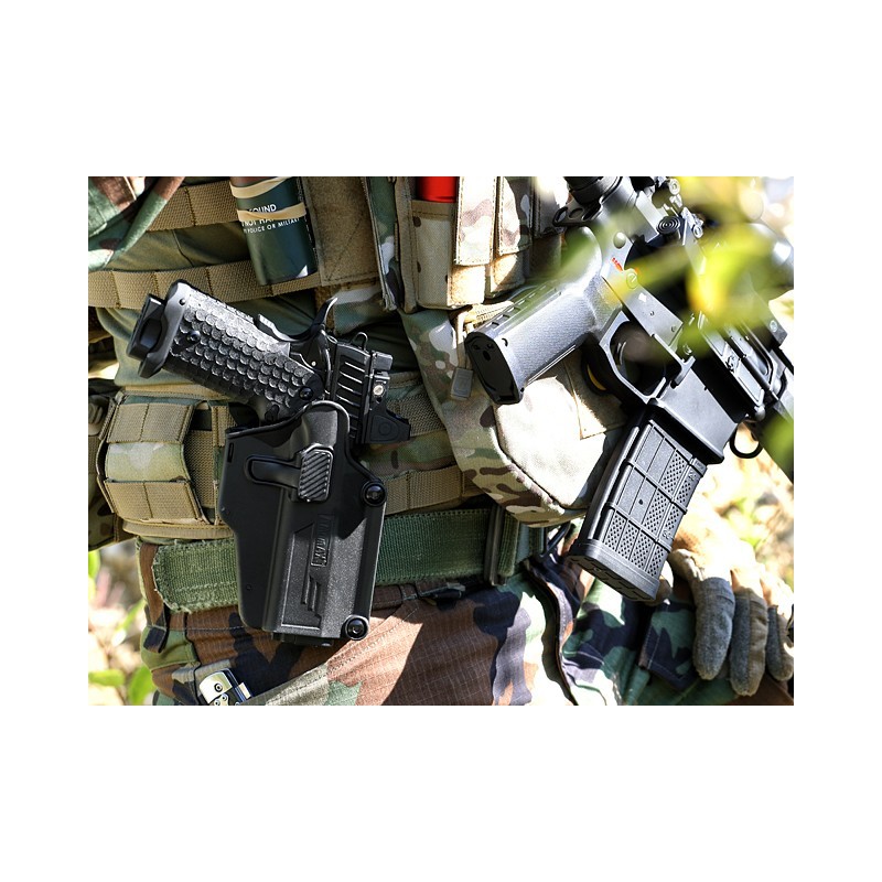 Fondina rigida universale PER-FIT™ ROTO360 - AMOMAX