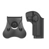Fondina Rigida per serie Beretta M9 ROTO360 - AMOMAX