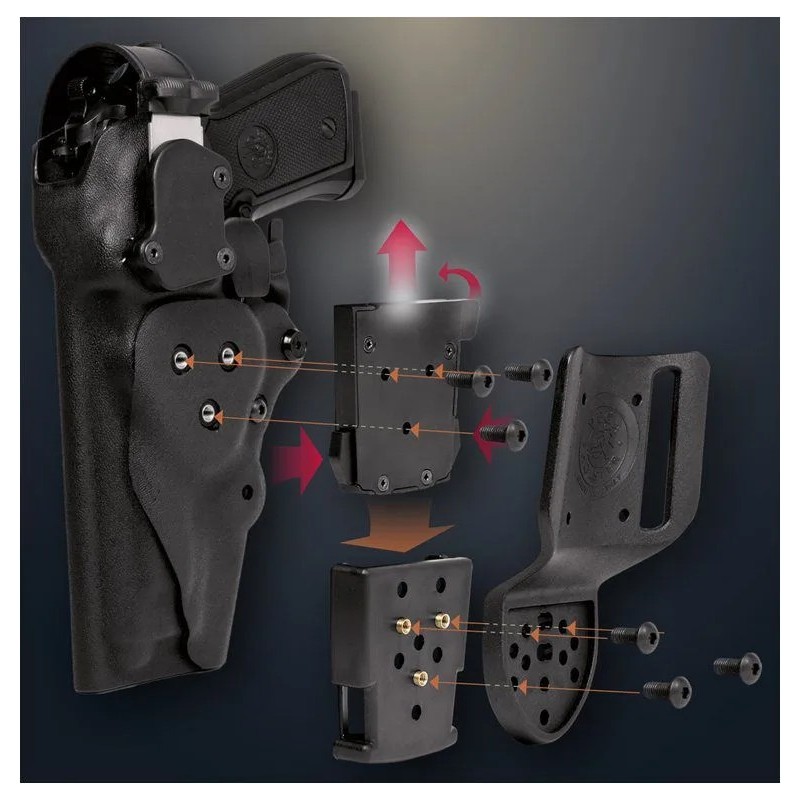 Distanziale rotativo a sgancio rapido R.D.Q.A. - Vega Holster