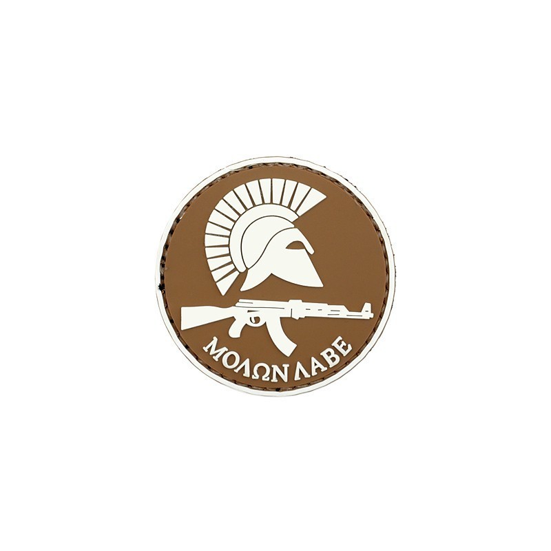 MOLON LABE AK PVC VELCRO PATCH