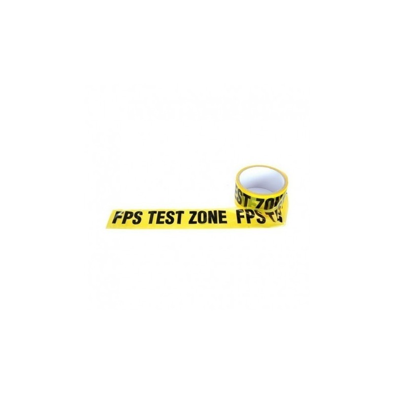 FPS TEST ZONE SIGNAL TAPE