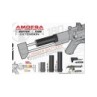 Prolunga vano porta batterie L 180mm per AMOEBA - ARES