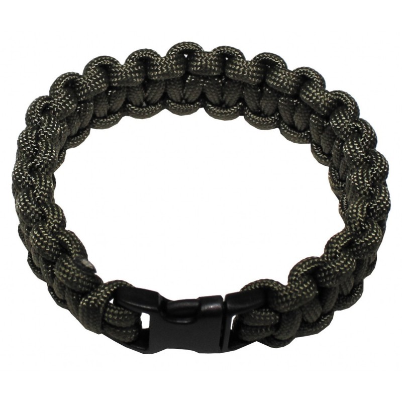 BRACCIALE PARACORD CON FIBBIA PICCOLA IN ABS - TAGLIA UNICA - 101 INC