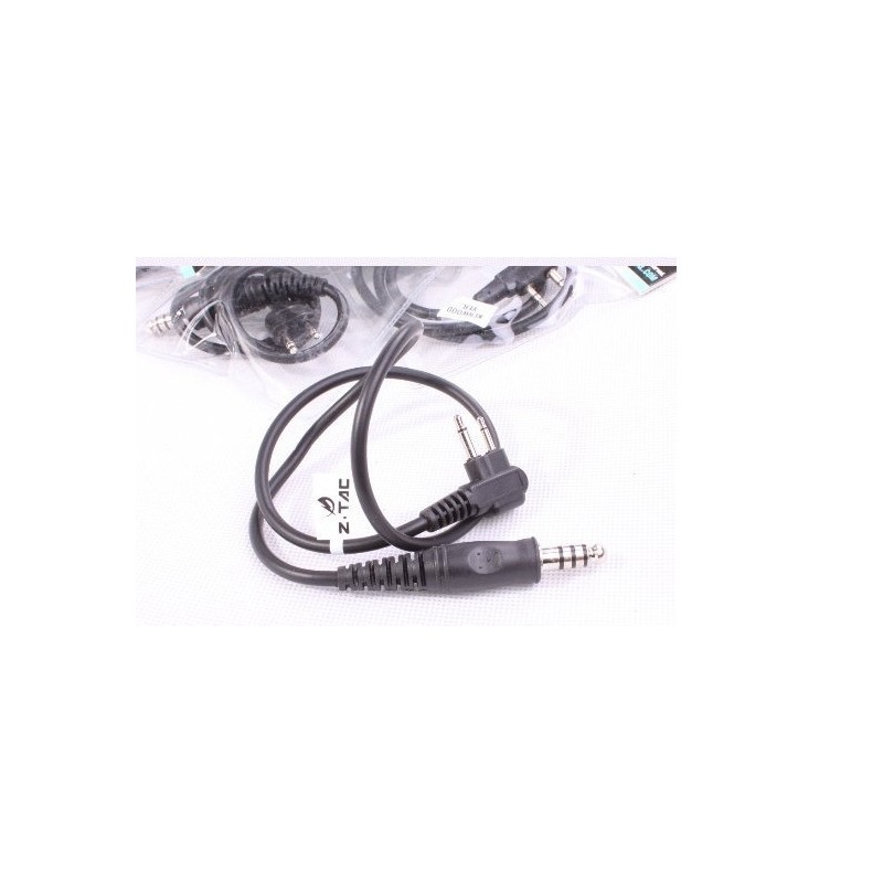 Z Tactical PTT Cable for Kenwood