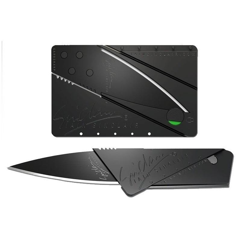RAM - COLTELLO CARTA DI CREDITO - BLACK