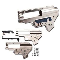 GEARBOX SEMIVUOTO RINFORZATO 8MM 2V PER M4  - LONEX